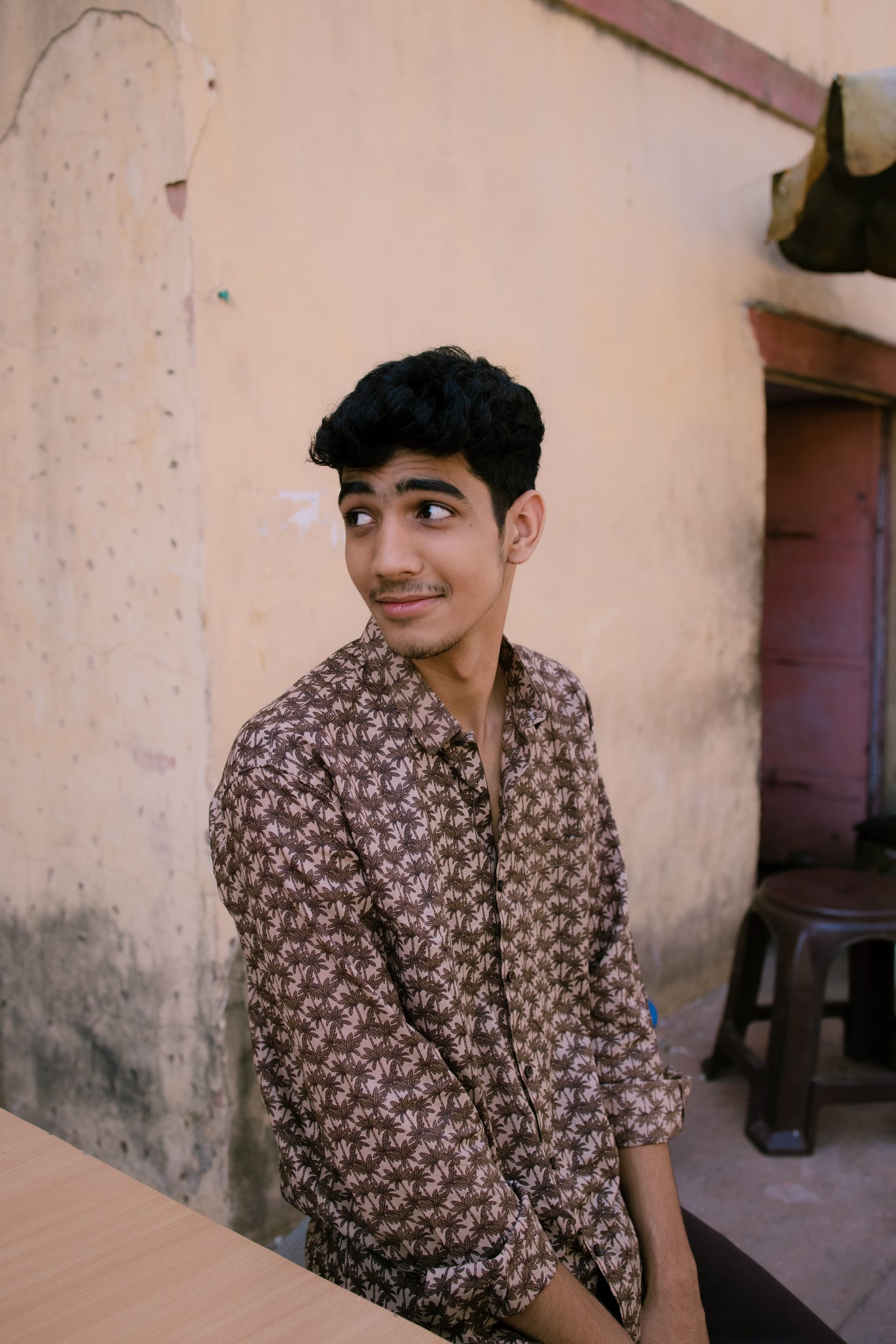 Beige Tropic Shirt