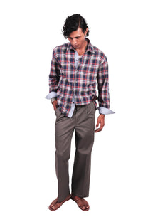 Blue Chowk Embroidered Shirt