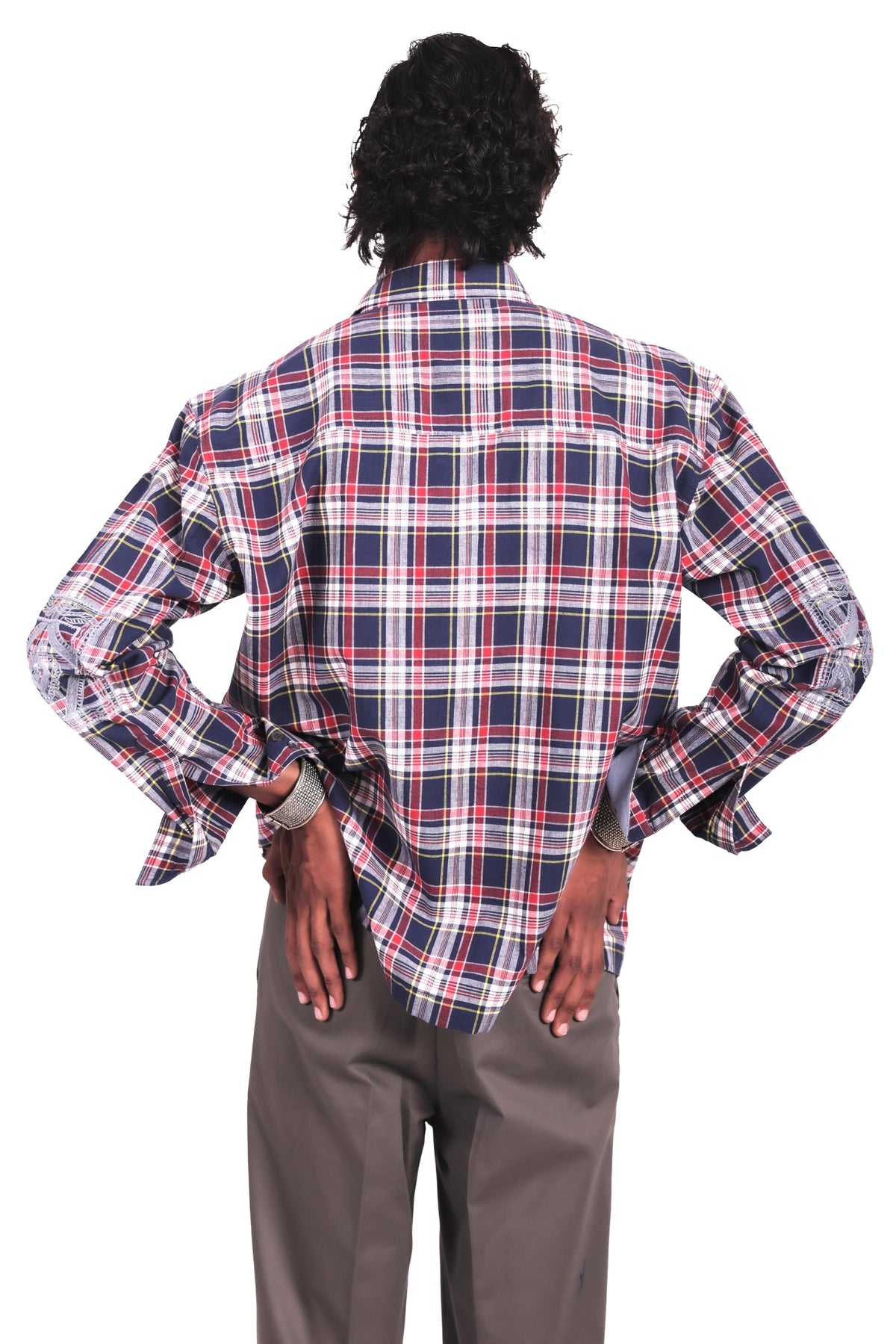 Blue Chowk Embroidered Shirt